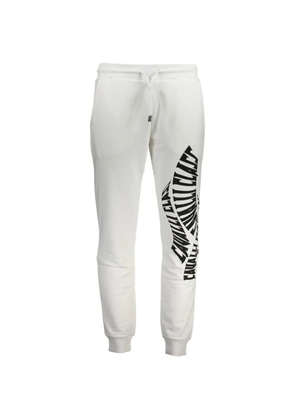 Cavalli Class graphic-print track pants - White