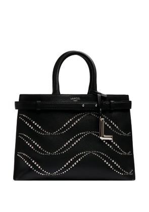 Lancel Faubourg de Lancel stud-embellished shoulder bag - Black