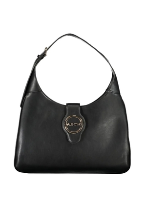 MARIO VALENTINO logo-plaque tote bag - Black