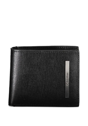 Calvin Klein logo-plaque bifold wallet - Black