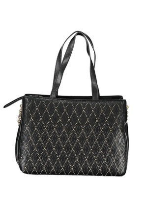 MARIO VALENTINO diamond-pattern tote bag - Black