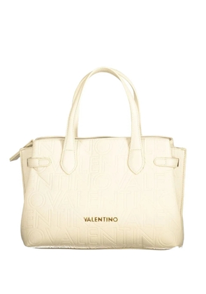 MARIO VALENTINO logo-embossed tote bag - Neutrals