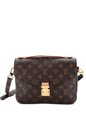 Louis Vuitton Pre-Owned Pochette Metis Monogram Canvas crossbody bag - Brown