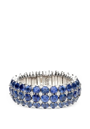 Roberto Demeglio sapphire and diamond ring - Silver