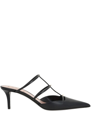 Valentino Garavani 60mm Rockstud Wispy mules - Black