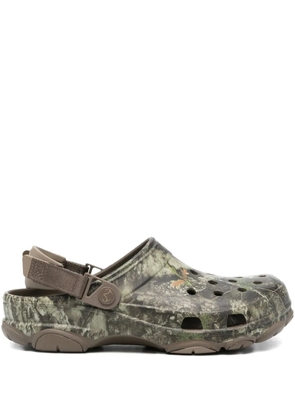 Crocs x Realtree camouflage-print sandals - Green