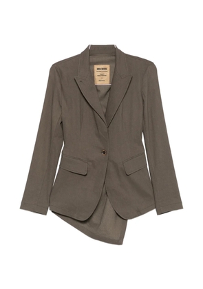 Uma Wang Kylie single-breasted blazer - Grey