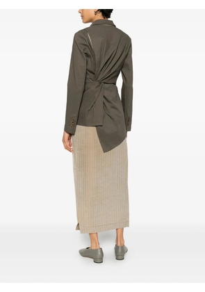 Uma Wang Kylie single-breasted blazer - Grey