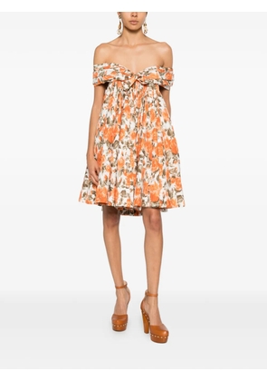 Chloé off-the-shoulder mini dress - White