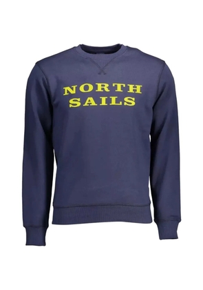 North Sails crew-neck cotton sweatshirt - Blue