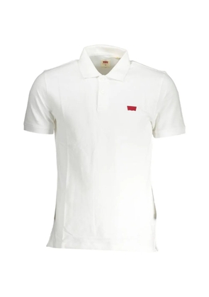 Levi's logo-patch polo shirt - White