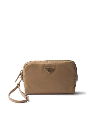 Prada small Re-Nylon pouch - Neutrals