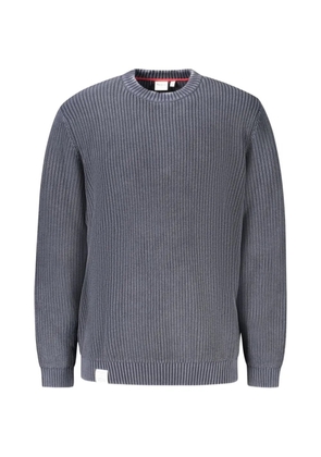 Pepe Jeans ribbed-knit crew-neck sweater - Blue