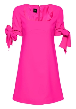 PINKO ribbon tie-detailed mini dress