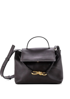 Bottega Veneta Pre-Owned Ciao Ciao Top Handle Bag Leather with Intrecciato Detail Small satchel - Brown