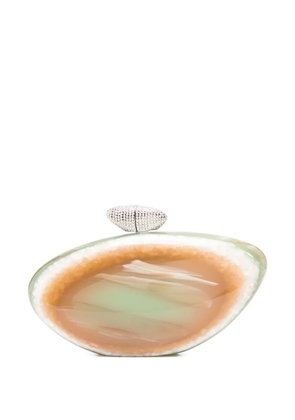 Benedetta Bruzziches Armonia clutch bag - Green