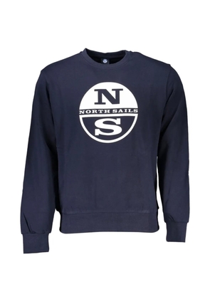 North Sails logo-print crew-neck sweatshirt - Blue