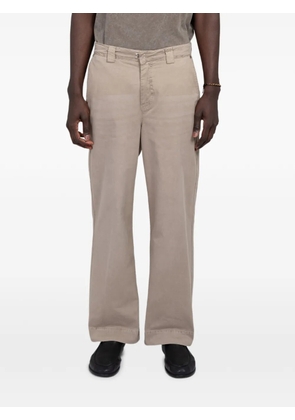 mfpen Commission distressed-finish trousers - Neutrals