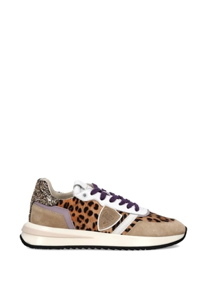 Philippe Model Paris Tropez 2.1 Low leopard-print sneakers - Neutrals