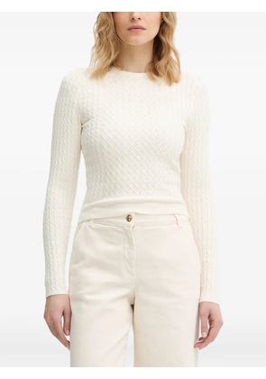 GUESS USA Hana crew-neck sweater - Neutrals