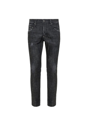 DSQUARED2 distressed slim-fit jeans - Black
