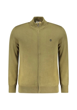 Timberland zip-up high-neck sweater - Green