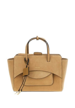 HIDESINS flap pocket tote bag - Neutrals