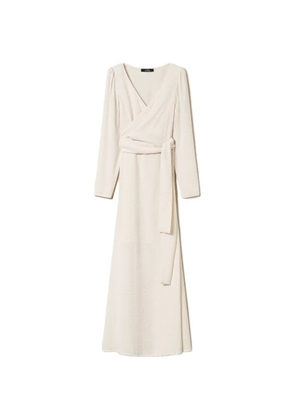 TWINSET V-neck maxi dress - Neutrals