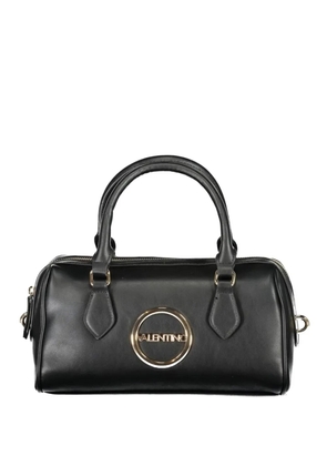 MARIO VALENTINO logo-plaque handbag - Black