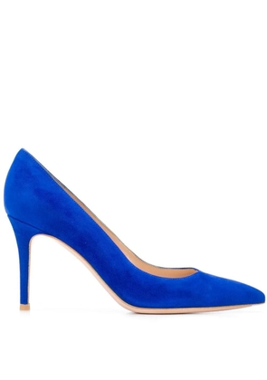 Gianvito Rossi 105 pointed pumps - Blue