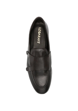 LeQarant apron-toe monk shoes - Brown