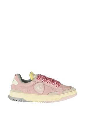 Blauer suede lace-up sneakers - Pink