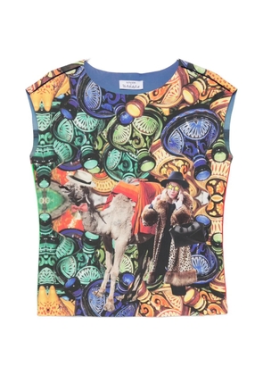 The Artistylist graphic-print T-shirt - Blue