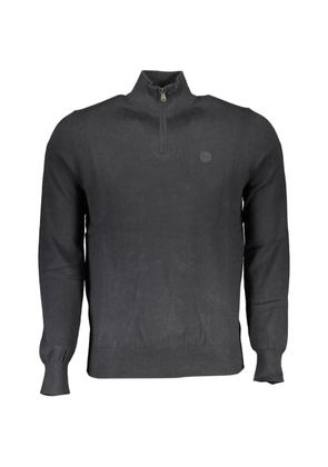 North Sails half-zip mock-neck sweater - Black
