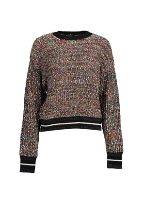 Desigual textured-knit sweater - Black