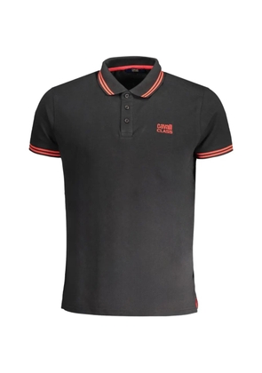 Cavalli Class embroidered-logo polo shirt - Black