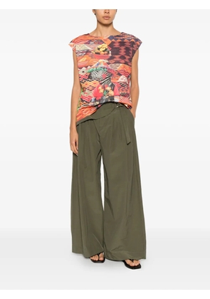 The Artistylist graphic-print T-shirt - Orange