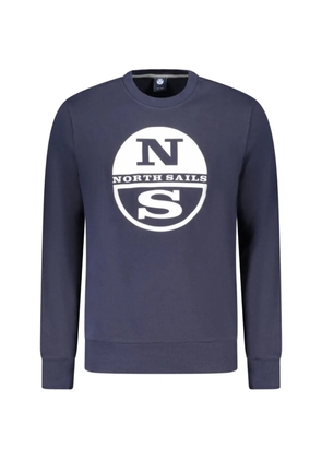 North Sails logo-print sweatshirt - Blue