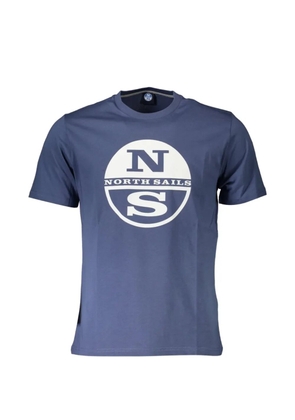North Sails logo-print cotton T-shirt - Blue