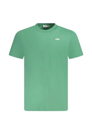 Fila logo-detail cotton T-shirt - Green