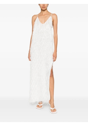 RAME side-slit maxi dress - White