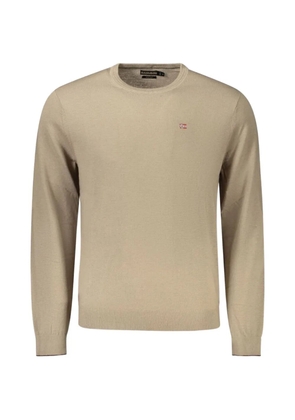 Napapijri logo-patch sweater - Neutrals