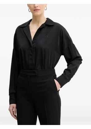 GUESS USA shirt-collar bodysuit - Black