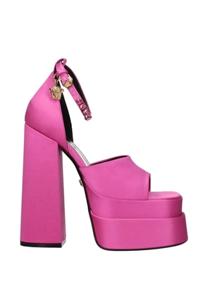 Versace Medusa Aevitas platform sandals - Pink