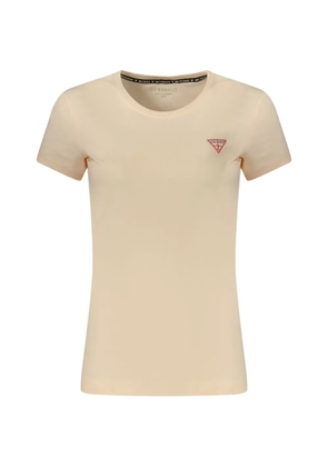GUESS USA logo-patch T-shirt - Neutrals