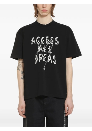 44 LABEL GROUP AAA graphic-print T-shirt - Black