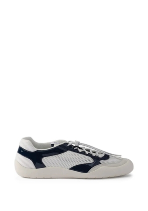 Prada Speedrock elasticated geometric sneakers - White
