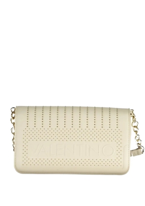 MARIO VALENTINO studded perforated-detailing crossbody bag - Neutrals