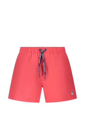 North Sails drawstring-waistband swim shorts - Red