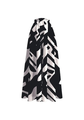DIARRABLU Jant abstract-print palazzo pants - Black